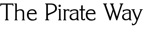 Font : Korinth-Light Custom Text : The Pirate Way Test your own text here Click to download or to view this font on a tshirt that can be custom printed in Bali