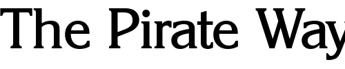 Font : Korinth-Serial-Medium-Regular Custom Text : The Pirate Way Test your own text here Click to download or to view this font on a tshirt that can be custom printed in Bali