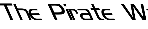 Font : Koshgarian-Light-Leftie Custom Text : The Pirate Way Test your own text here Click to download or to view this font on a tshirt that can be custom printed in Bali