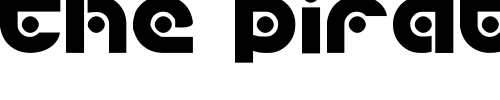 Font : Kovacs-Spot Custom Text : The Pirate Way Test your own text here Click to download or to view this font on a tshirt that can be custom printed in Bali