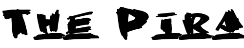 Font : Krunch-Bunch Custom Text : The Pirate Way Test your own text here Click to download or to view this font on a tshirt that can be custom printed in Bali