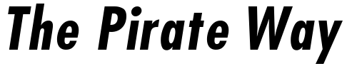 Font : Kudos-Black-Condensed-SSi-Bold-Condensed-Italic Custom Text : The Pirate Way Test your own text here Click to download or to view this font on a tshirt that can be custom printed in Bali
