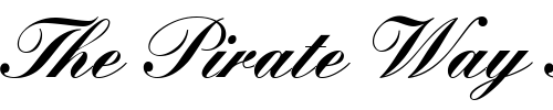 Font : KunstlerBold-Regular Custom Text : The Pirate Way Test your own text here Click to download or to view this font on a tshirt that can be custom printed in Bali