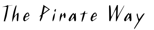 Font : KurtzExtended-Italic Custom Text : The Pirate Way Test your own text here Click to download or to view this font on a tshirt that can be custom printed in Bali