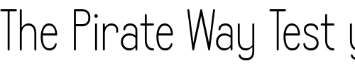 Font : LA-Headlights-BTN-Lt Custom Text : The Pirate Way Test your own text here Click to download or to view this font on a tshirt that can be custom printed in Bali