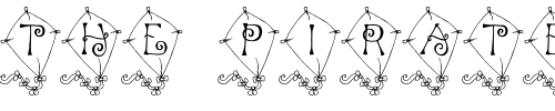 Font : LD-Kite Custom Text : The Pirate Way Test your own text here Click to download or to view this font on a tshirt that can be custom printed in Bali