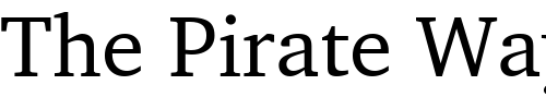 Font : LeedsBit-EuroWest-Normal Custom Text : The Pirate Way Test your own text here Click to download or to view this font on a tshirt that can be custom printed in Bali
