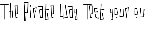 Font : Maple-Serum Custom Text : The Pirate Way Test your own text here Click to download or to view this font on a tshirt that can be custom printed in Bali