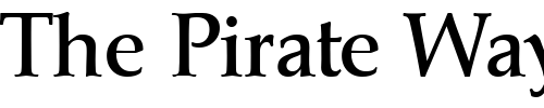 Font : Marathon-Serial-Medium-Regular Custom Text : The Pirate Way Test your own text here Click to download or to view this font on a tshirt that can be custom printed in Bali