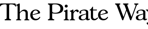 Font : MarcBecker Custom Text : The Pirate Way Test your own text here Click to download or to view this font on a tshirt that can be custom printed in Bali