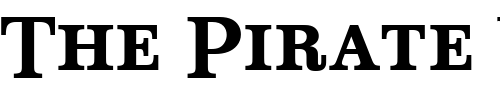 Font : Mariam_Becker_Discaps_Med Custom Text : The Pirate Way Test your own text here Click to download or to view this font on a tshirt that can be custom printed in Bali