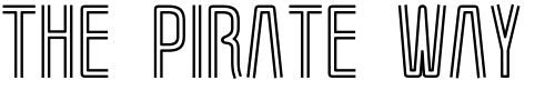 Font : Marquee-Moon Custom Text : The Pirate Way Test your own text here Click to download or to view this font on a tshirt that can be custom printed in Bali