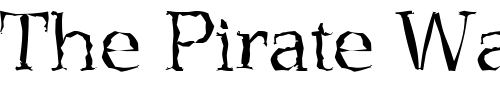 Font : MartinBeckerRandom-Xlight-Regular Custom Text : The Pirate Way Test your own text here Click to download or to view this font on a tshirt that can be custom printed in Bali