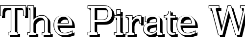 Font : MartinBeckerShadow-Light-Regular Custom Text : The Pirate Way Test your own text here Click to download or to view this font on a tshirt that can be custom printed in Bali
