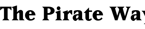 Font : MatrixExtraBoldLining-Bold Custom Text : The Pirate Way Test your own text here Click to download or to view this font on a tshirt that can be custom printed in Bali