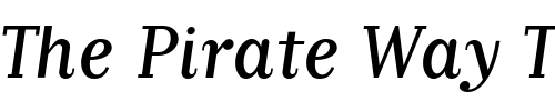 Font : MatrixScript Custom Text : The Pirate Way Test your own text here Click to download or to view this font on a tshirt that can be custom printed in Bali