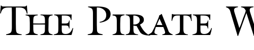 Font : MatthewSmc-Regular Custom Text : The Pirate Way Test your own text here Click to download or to view this font on a tshirt that can be custom printed in Bali