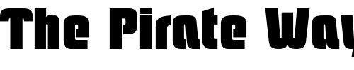 Font : MaxBecker-Heavy Custom Text : The Pirate Way Test your own text here Click to download or to view this font on a tshirt that can be custom printed in Bali