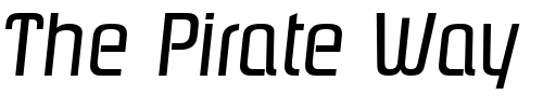 Font : MaxBecker-Italic Custom Text : The Pirate Way Test your own text here Click to download or to view this font on a tshirt that can be custom printed in Bali