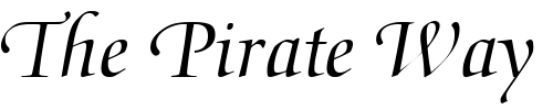 Font : MediciScript Custom Text : The Pirate Way Test your own text here Click to download or to view this font on a tshirt that can be custom printed in Bali