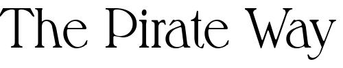 Font : Melbourne-Serial-Light-Regular Custom Text : The Pirate Way Test your own text here Click to download or to view this font on a tshirt that can be custom printed in Bali