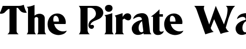 Font : MelissaBecker Custom Text : The Pirate Way Test your own text here Click to download or to view this font on a tshirt that can be custom printed in Bali