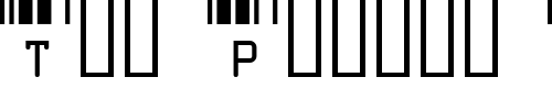 Font : Meme-Code-39-HR Custom Text : The Pirate Way Test your own text here Click to download or to view this font on a tshirt that can be custom printed in Bali