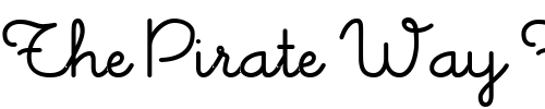 Font : MemimasBold Custom Text : The Pirate Way Test your own text here Click to download or to view this font on a tshirt that can be custom printed in Bali