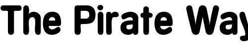 Font : MentaDisplaySSK Custom Text : The Pirate Way Test your own text here Click to download or to view this font on a tshirt that can be custom printed in Bali