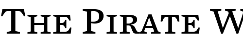 Font : Mercury-Text-G4-Roman-SC Custom Text : The Pirate Way Test your own text here Click to download or to view this font on a tshirt that can be custom printed in Bali