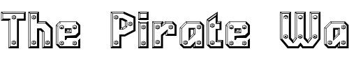 Font : Messing-Lettern Custom Text : The Pirate Way Test your own text here Click to download or to view this font on a tshirt that can be custom printed in Bali