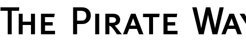 Font : Meta-CapsMedium Custom Text : The Pirate Way Test your own text here Click to download or to view this font on a tshirt that can be custom printed in Bali