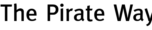 Font : Meta-Medium Custom Text : The Pirate Way Test your own text here Click to download or to view this font on a tshirt that can be custom printed in Bali