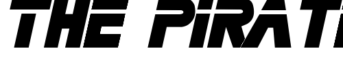 Font : Metal-Gear Custom Text : The Pirate Way Test your own text here Click to download or to view this font on a tshirt that can be custom printed in Bali