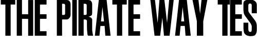 Font : Metal-Gear-Solid-2 Custom Text : The Pirate Way Test your own text here Click to download or to view this font on a tshirt that can be custom printed in Bali