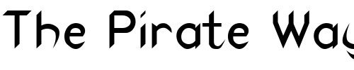 Font : Meteorit Custom Text : The Pirate Way Test your own text here Click to download or to view this font on a tshirt that can be custom printed in Bali