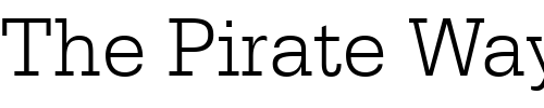 Font : Metron-Light-SSi-Light Custom Text : The Pirate Way Test your own text here Click to download or to view this font on a tshirt that can be custom printed in Bali