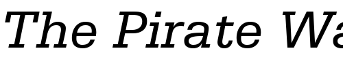 Font : Metron-SSi-Italic Custom Text : The Pirate Way Test your own text here Click to download or to view this font on a tshirt that can be custom printed in Bali