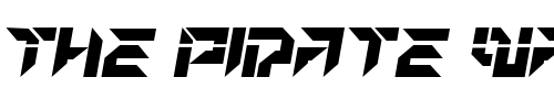 Font : MetronOpen-Italic Custom Text : The Pirate Way Test your own text here Click to download or to view this font on a tshirt that can be custom printed in Bali