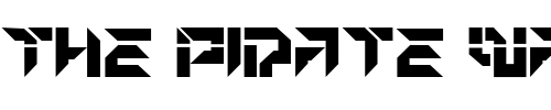 Font : MetronOpen-Plain Custom Text : The Pirate Way Test your own text here Click to download or to view this font on a tshirt that can be custom printed in Bali