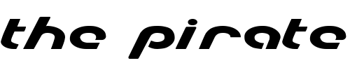 Font : Metroplex-Expanded Custom Text : The Pirate Way Test your own text here Click to download or to view this font on a tshirt that can be custom printed in Bali