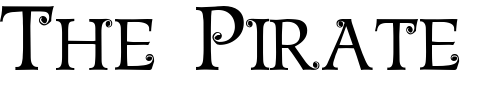 Font : Metshige-Normal Custom Text : The Pirate Way Test your own text here Click to download or to view this font on a tshirt that can be custom printed in Bali