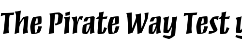 Font : MezzWebPro-Bold Custom Text : The Pirate Way Test your own text here Click to download or to view this font on a tshirt that can be custom printed in Bali