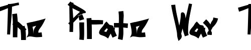 Font : Mezzotick Custom Text : The Pirate Way Test your own text here Click to download or to view this font on a tshirt that can be custom printed in Bali
