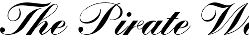 Font : MgRoyalScript-UC-Pol-Normal Custom Text : The Pirate Way Test your own text here Click to download or to view this font on a tshirt that can be custom printed in Bali
