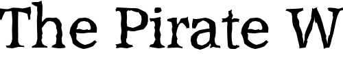 Font : MichaelBeckerAntique-Regular Custom Text : The Pirate Way Test your own text here Click to download or to view this font on a tshirt that can be custom printed in Bali
