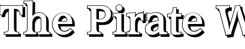 Font : MichaelBeckerShadow-Bold Custom Text : The Pirate Way Test your own text here Click to download or to view this font on a tshirt that can be custom printed in Bali
