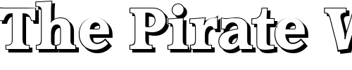 Font : MichaelBeckerShadow-ExtraBold Custom Text : The Pirate Way Test your own text here Click to download or to view this font on a tshirt that can be custom printed in Bali