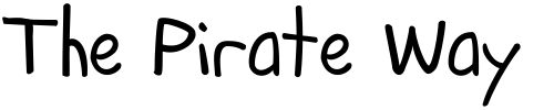 Font : MichaelJamesNelson Custom Text : The Pirate Way Test your own text here Click to download or to view this font on a tshirt that can be custom printed in Bali
