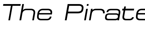 Font : MicroExtendFLF-Italic Custom Text : The Pirate Way Test your own text here Click to download or to view this font on a tshirt that can be custom printed in Bali